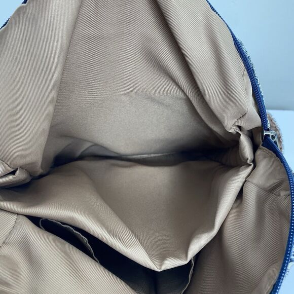 Sakroots Full Size Backpack Purse Bag Blue Cottagecore Travel Boho - Picture 13 of 13